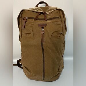 Stylish Brown Canvas Backpack for Men